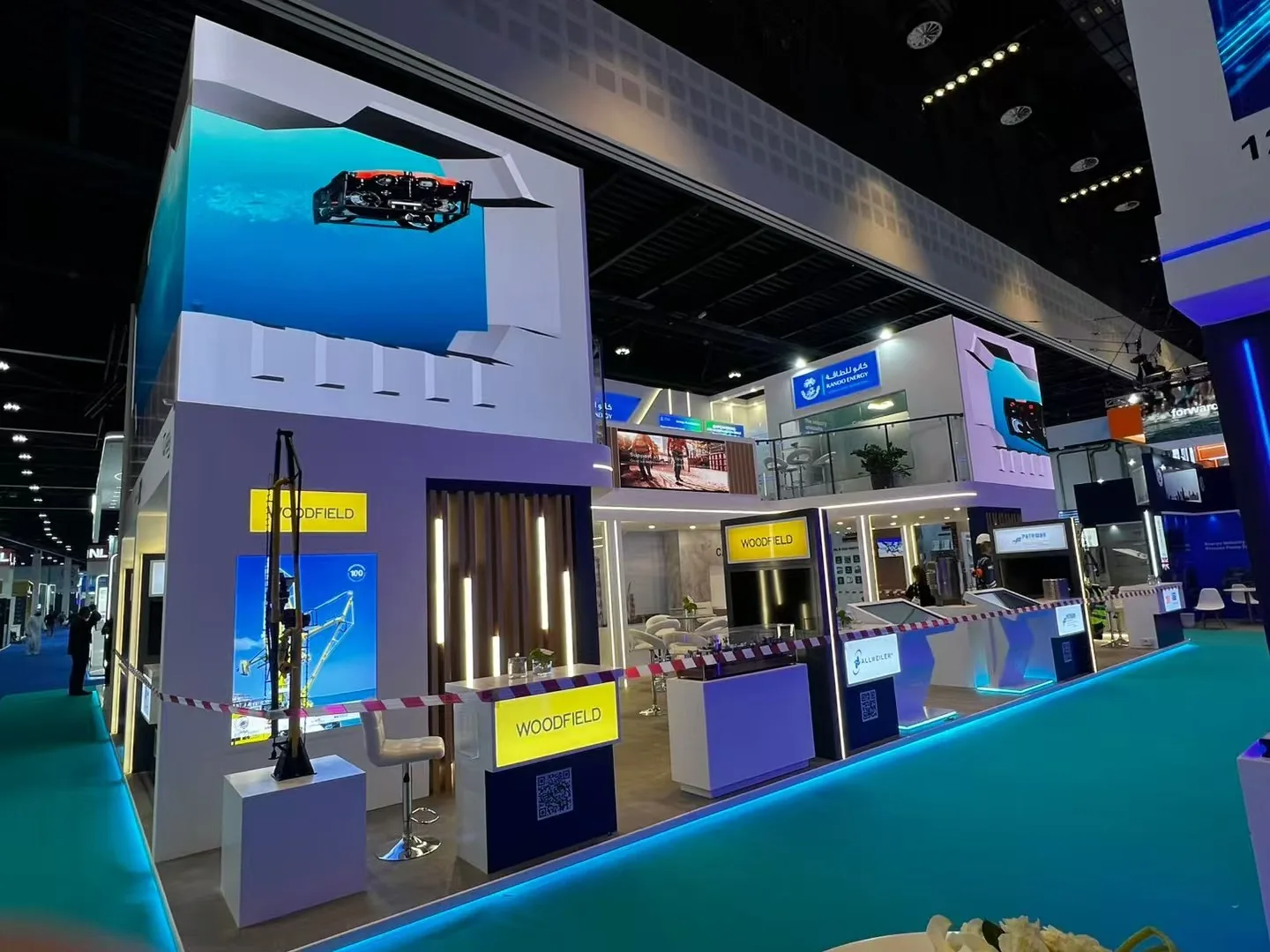 Exhibition booth integration