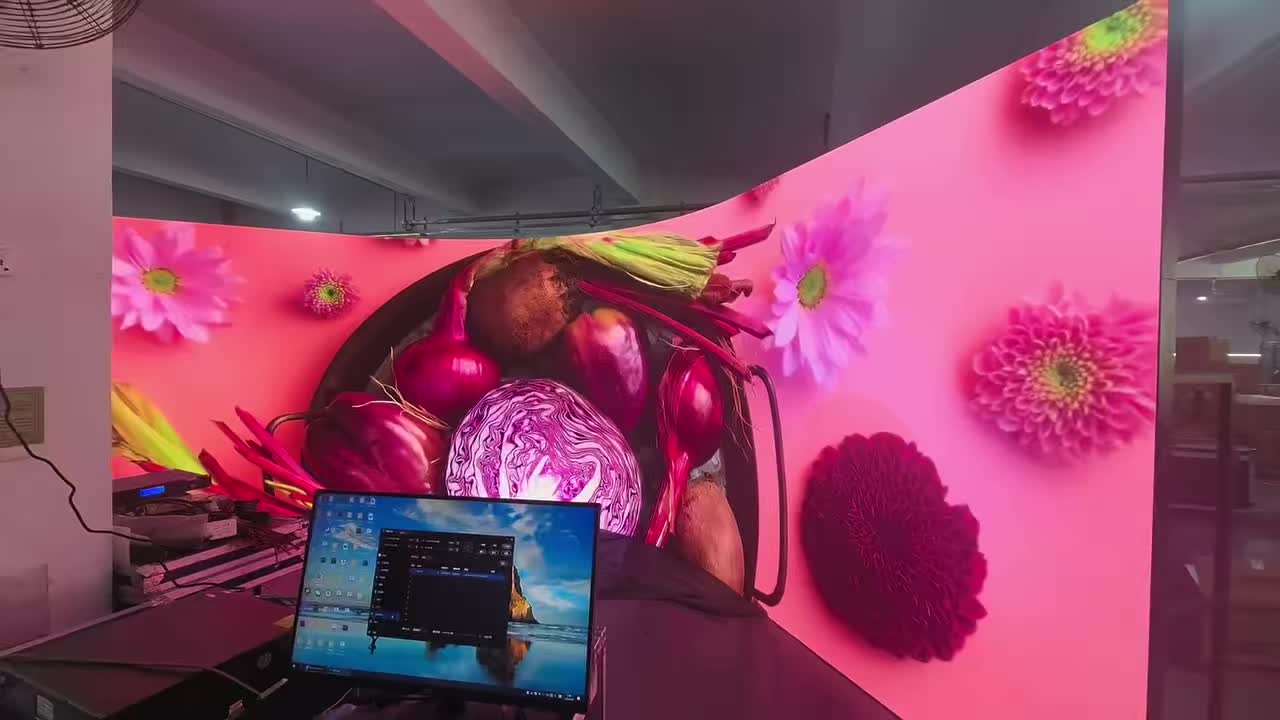 WallPaper · Workshop corner-display demo