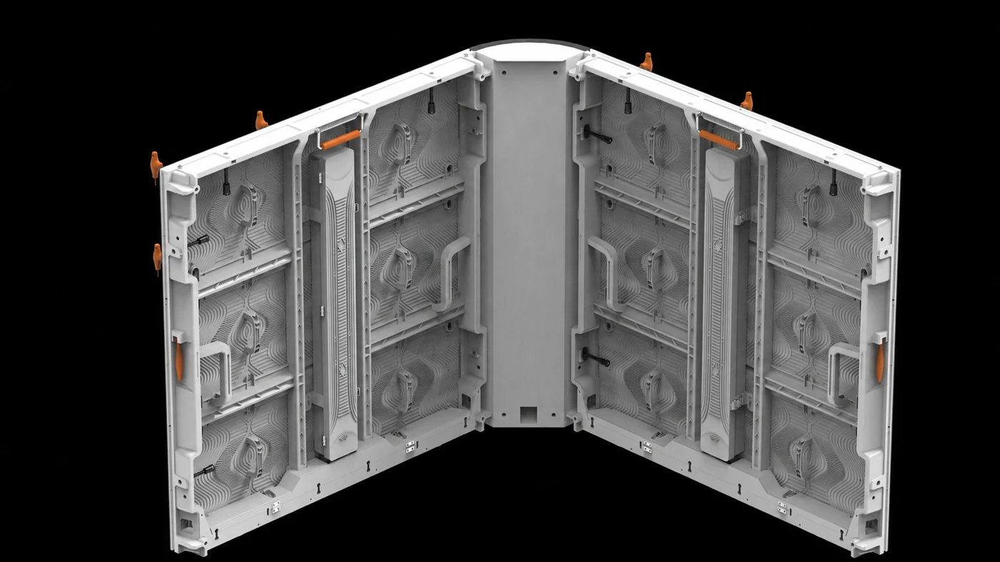 DOOH 960 · Optional corner arrangement
