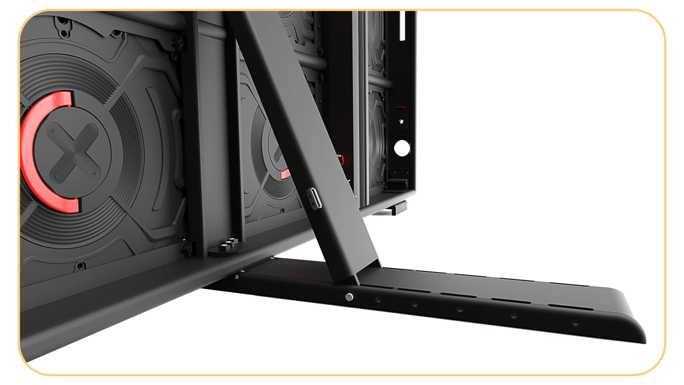 Adjustable support detail